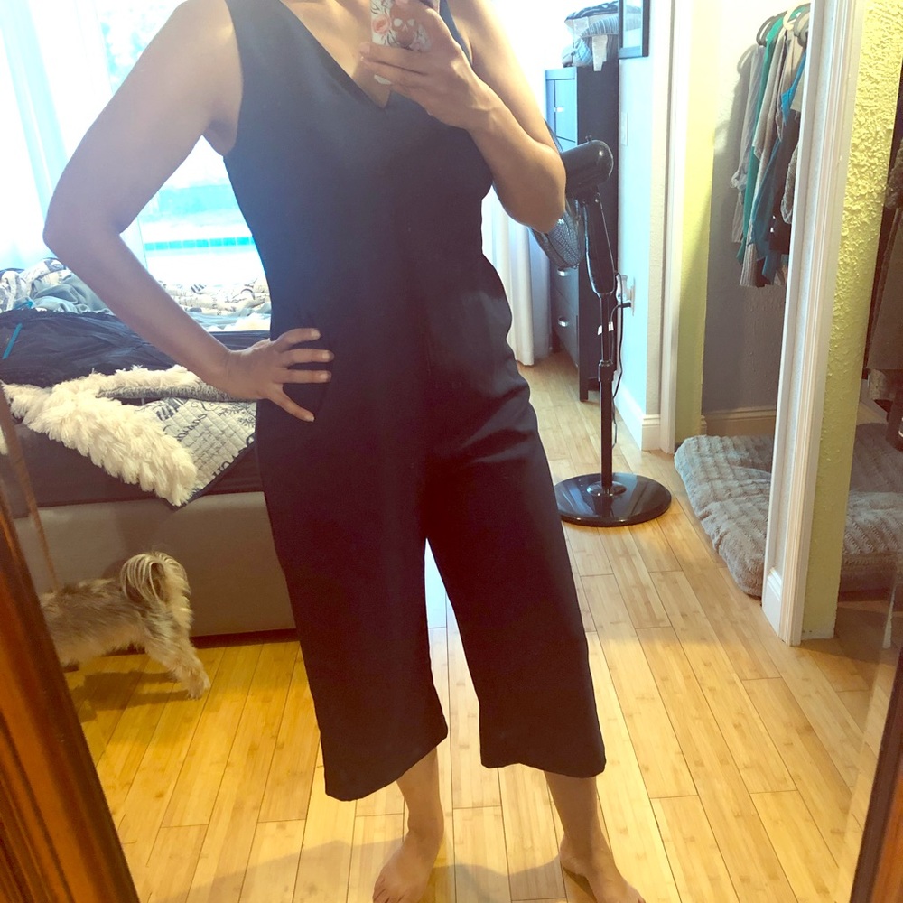 Banana Republic dark Navy jumpsuit